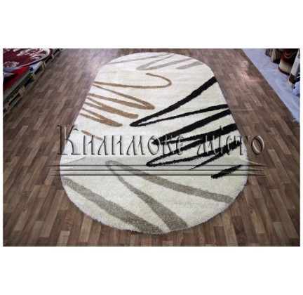Поліпропіленовий килим SHAGY 0684 CREAM/BEIGE - высокое качество по лучшей цене в Украине.